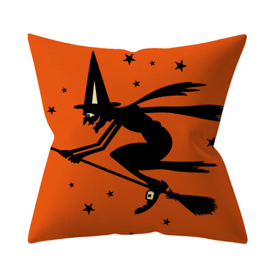 Trick or treat/pumpkin Cushion Cover 45*45cm Happy Halloween Throw Pillow Cover Happy Fall Y'all ghosts Horror Pillowcase