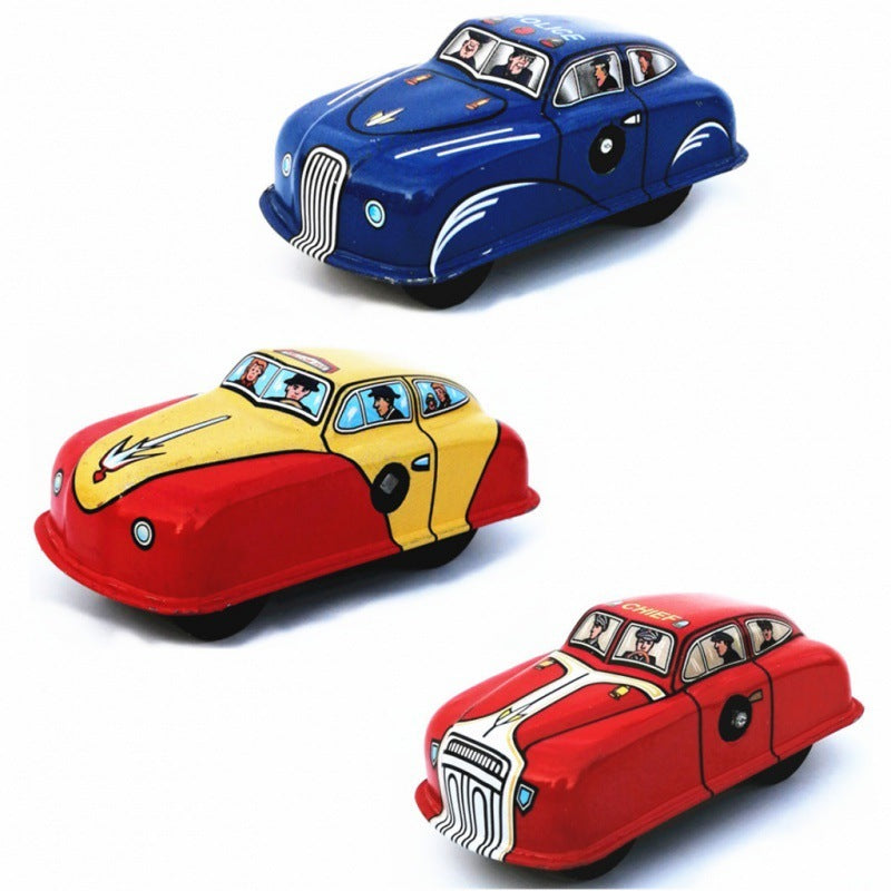 Cartoon Mini Metal Car Nostalgic Toy