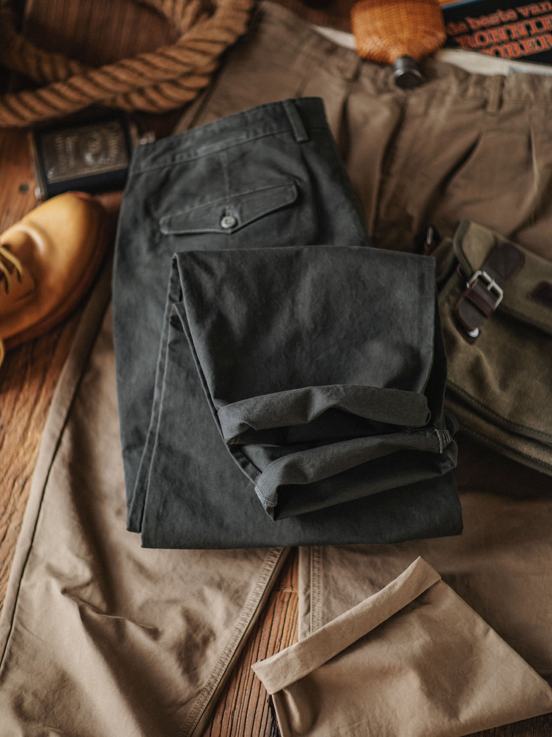 Washed Chino Officer’s Pant