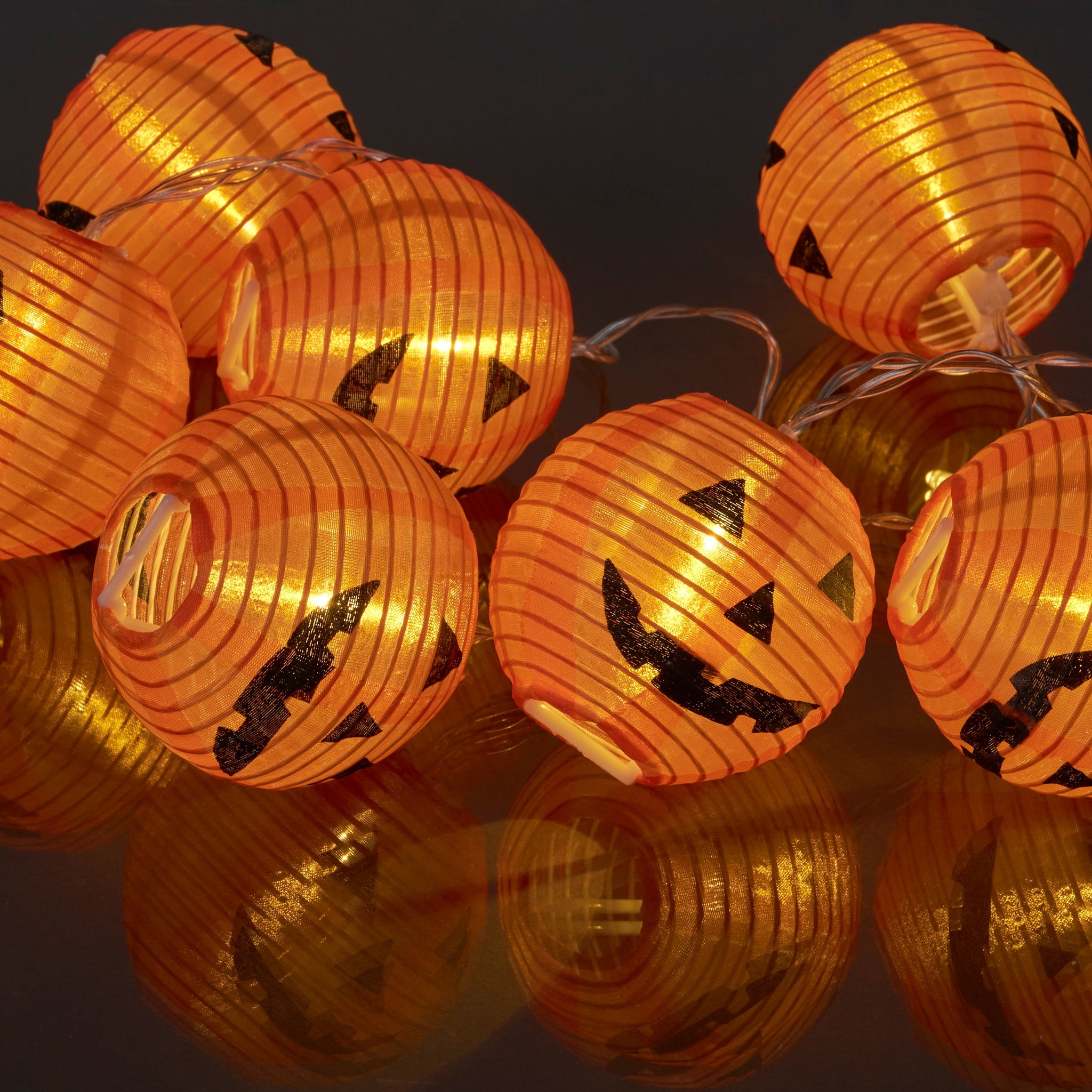 Jack O'Lantern LED String Lights