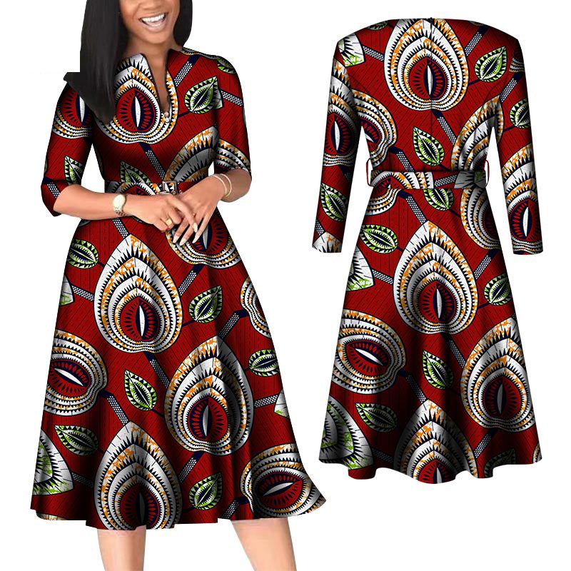 Women's Cotton African Cross-border Printed Party Clothing