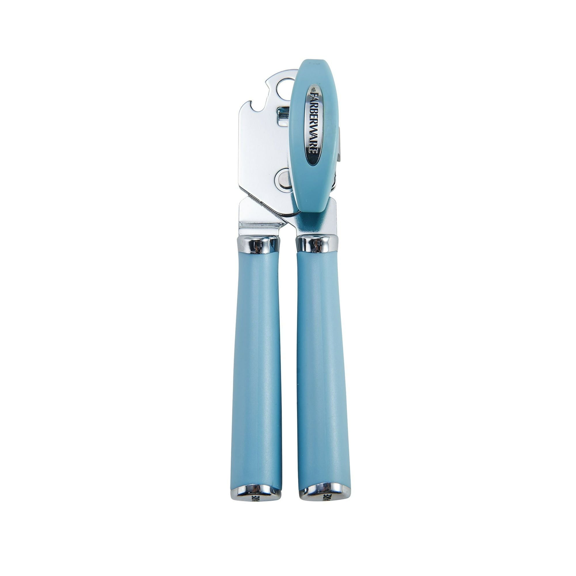 Farberware Professional Retro Stainless Steel Can Opener, Blue