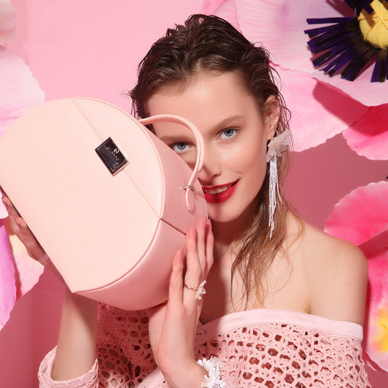 Jewelry box ins wind multi-layer large capacity necklace hand jewelry