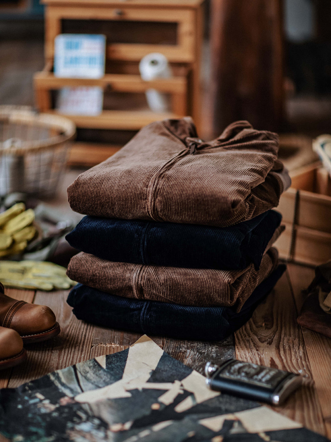 G9 HARRINGTON CORDUROY JACKET