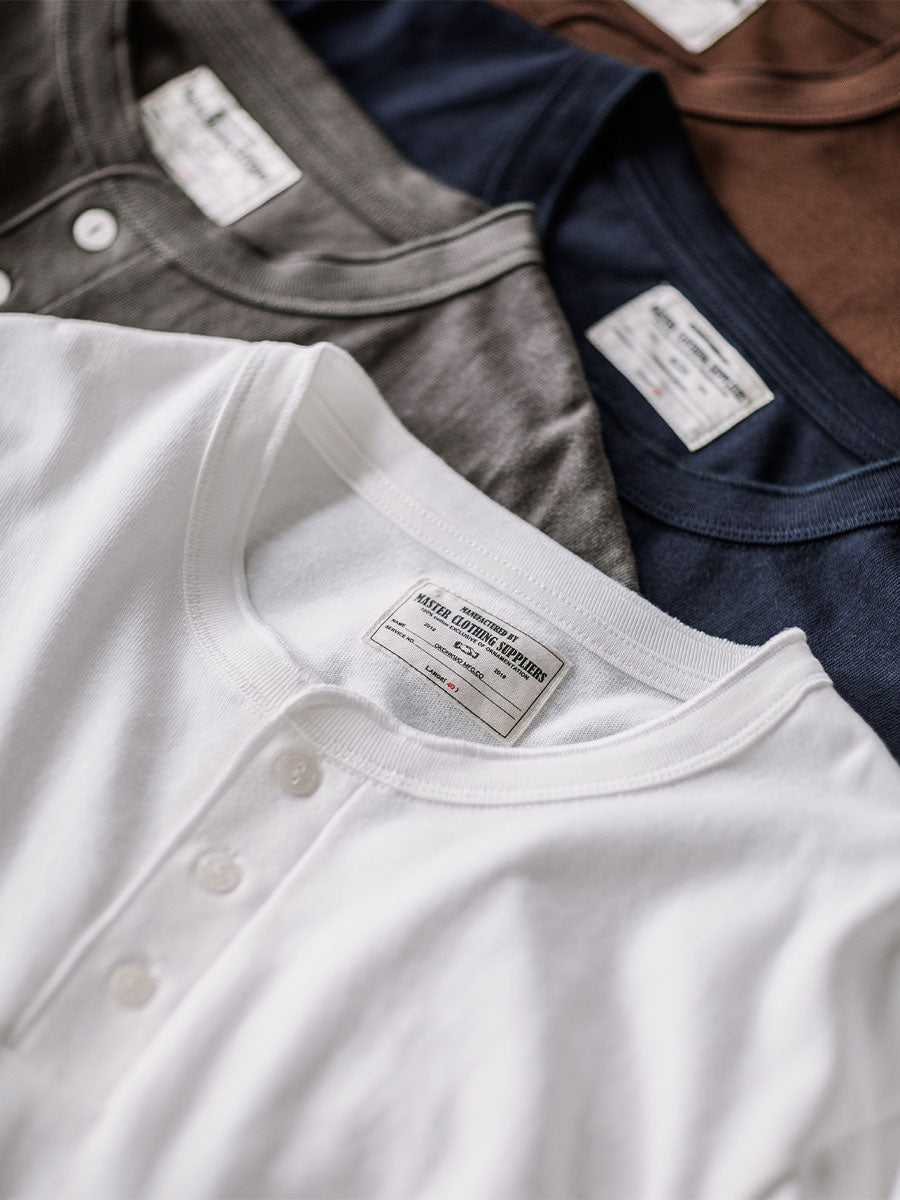 Long Sleeve Henley Shirt