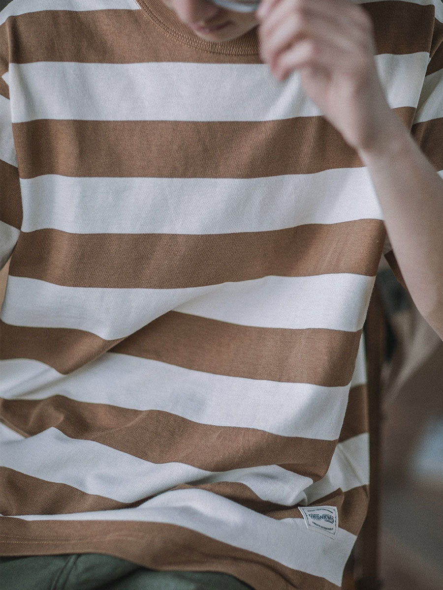 1950s Motorcyclist Stripe Tee