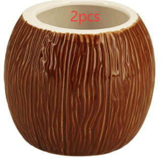 Bar Tiki Cup Cocktail Glass Hawaii