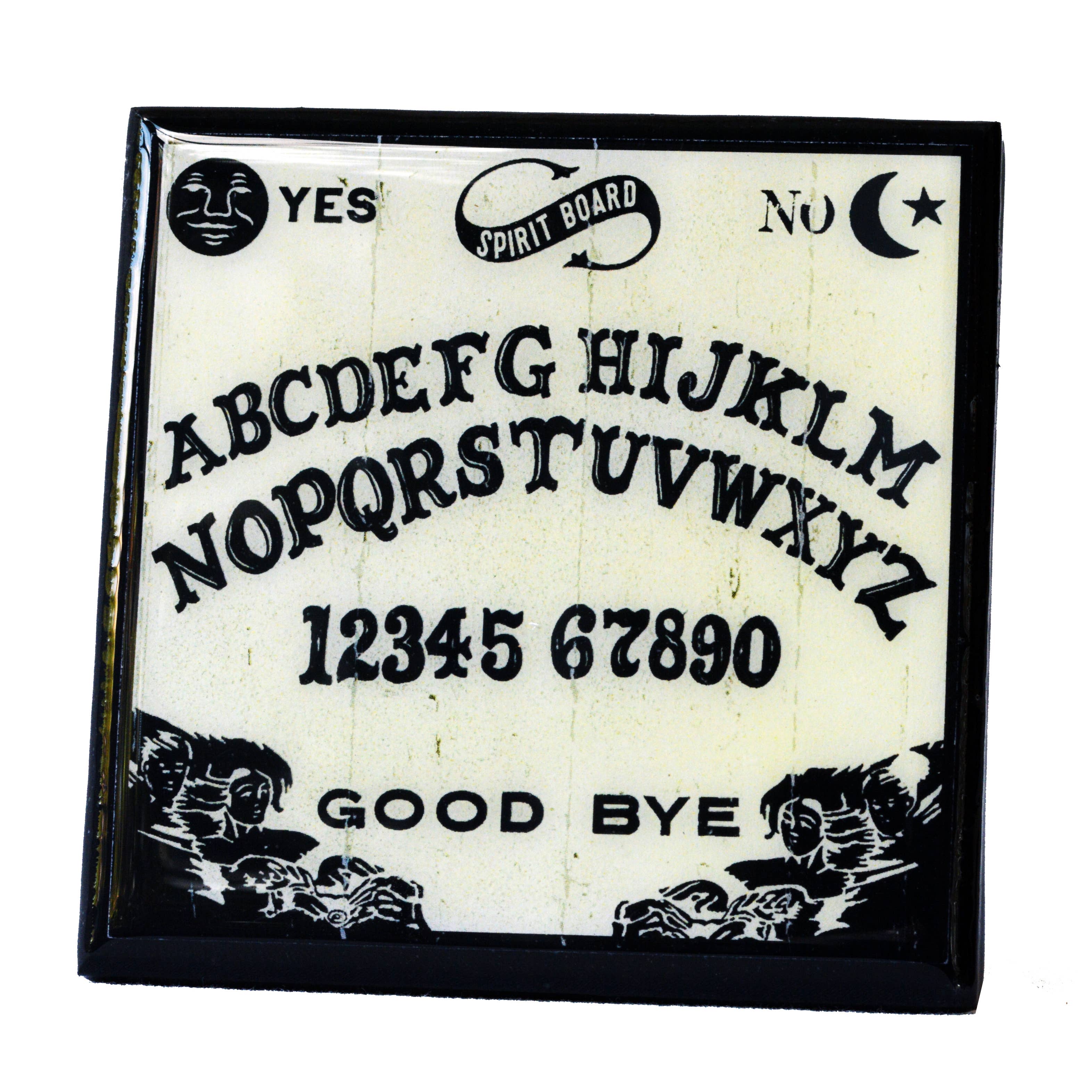 Summon Some Spirits: Spooky Spirit Board Drink Coaster Set