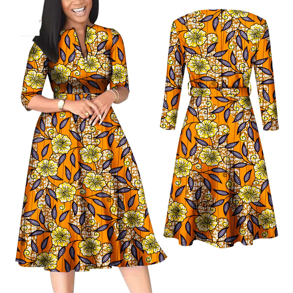 Women's Cotton African Cross-border Printed Party Clothing