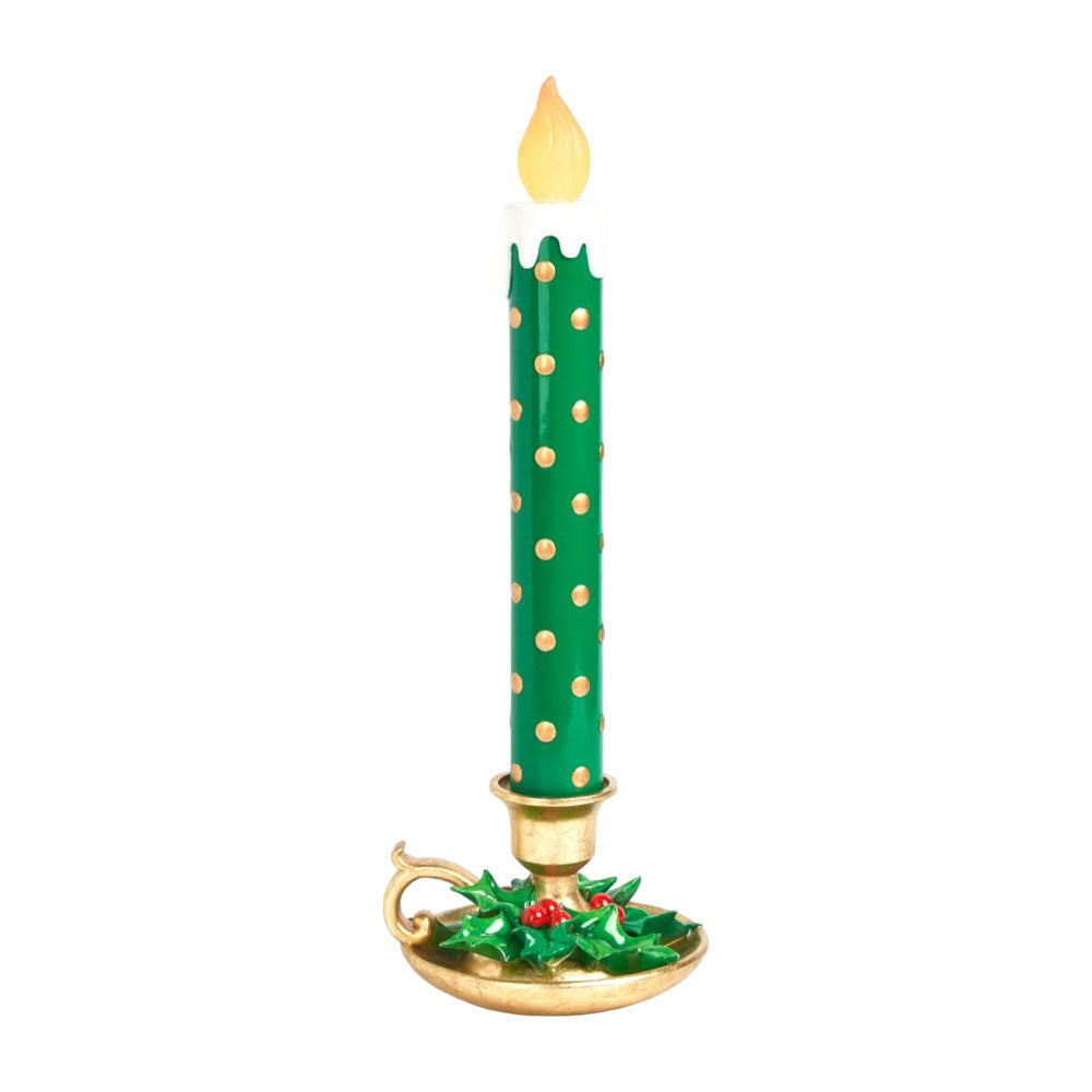 20" Green LED Candle Stick by December Diamonds