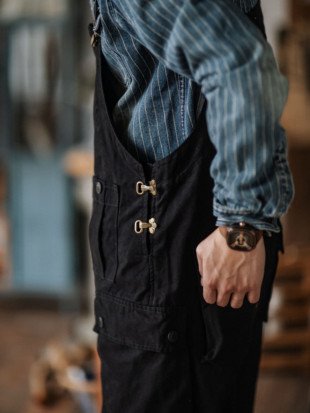 Pockets Dungaree Bibs Overall