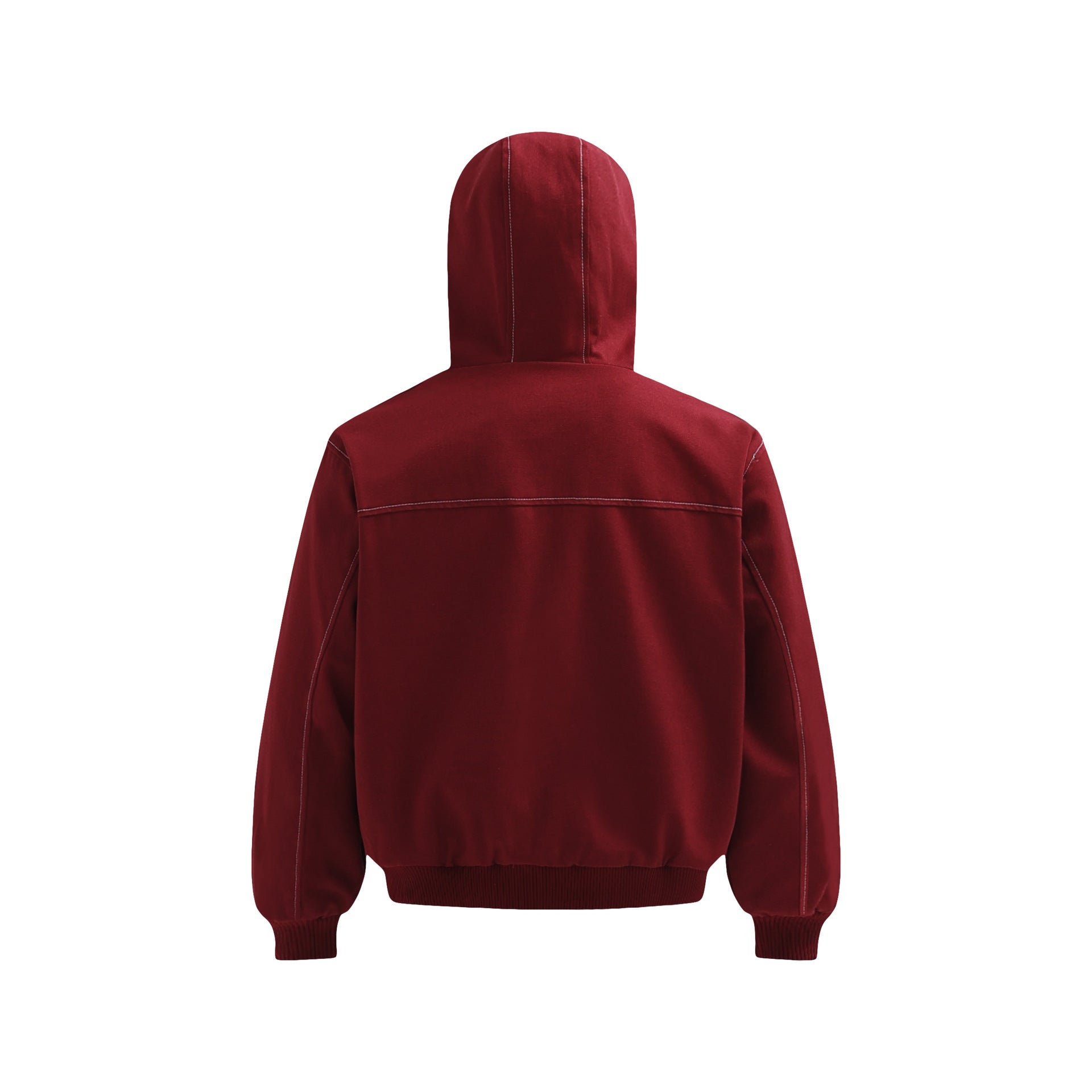 Retro Unisex Streetwear Deconstructed Metal Button Design Men's Loose Jacket Hoodie