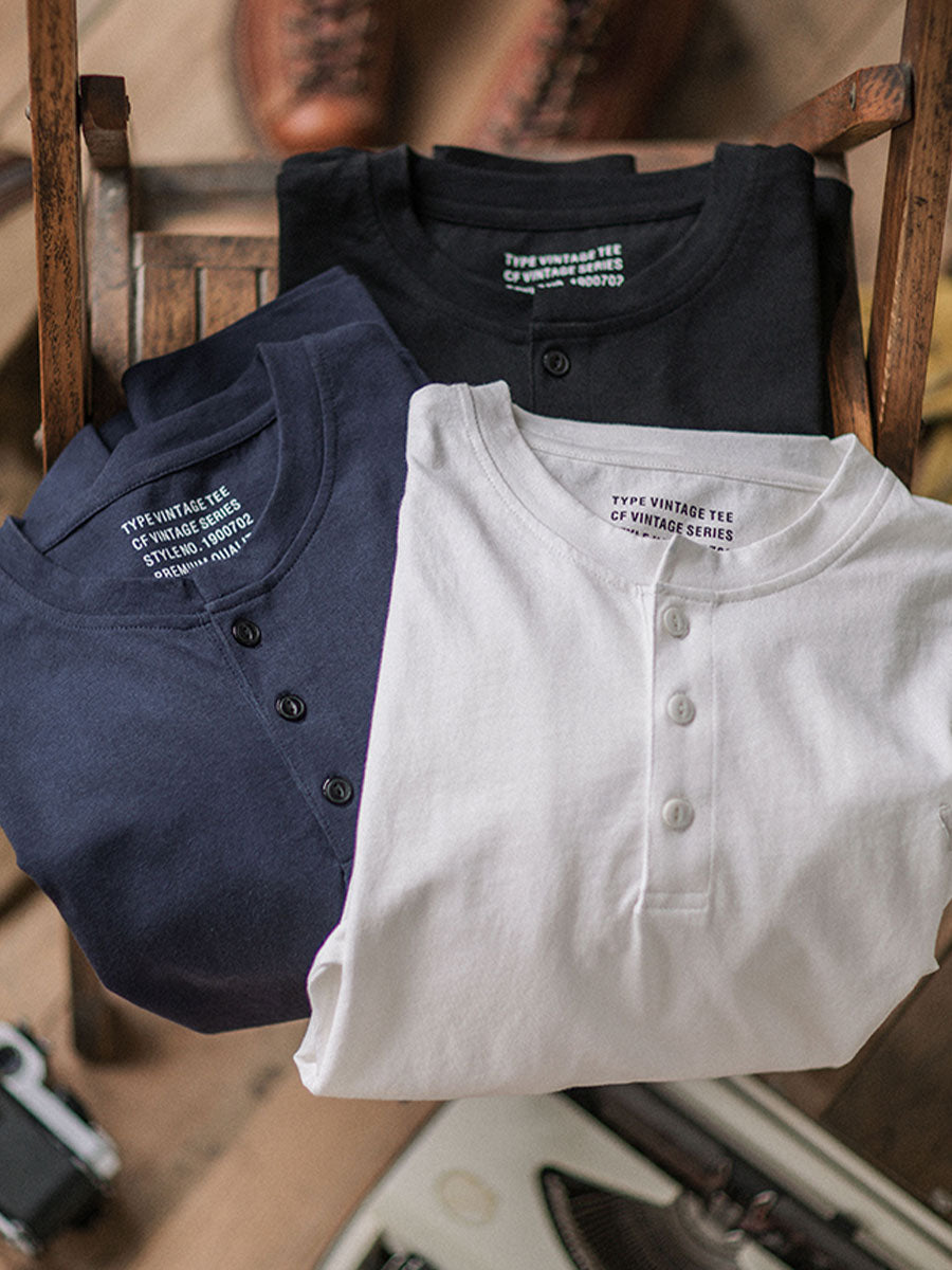 Henley Long Sleeve Shirt