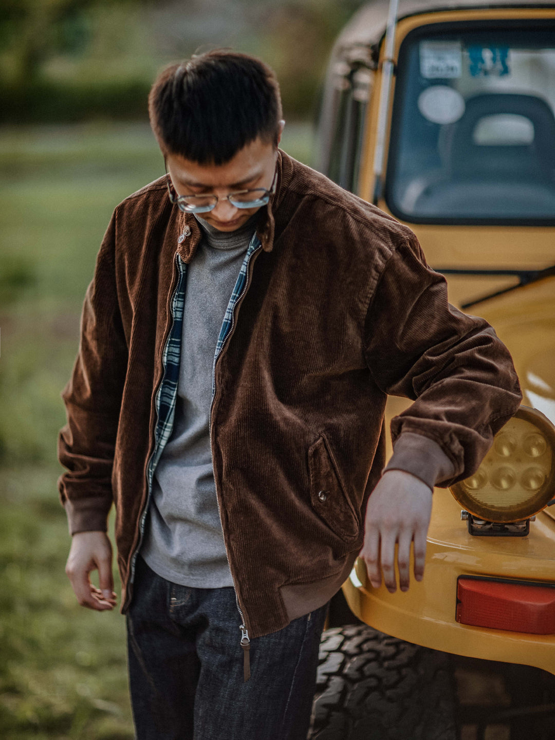 G9 HARRINGTON CORDUROY JACKET