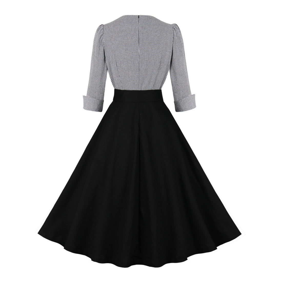 Elegant Retro Large Swing Women's Dress Cotton