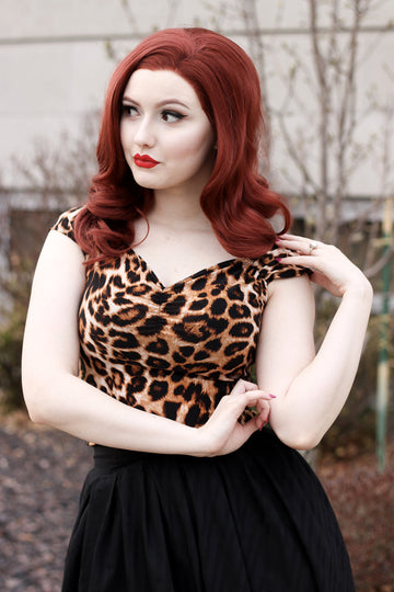 Isabel Top in Leopard