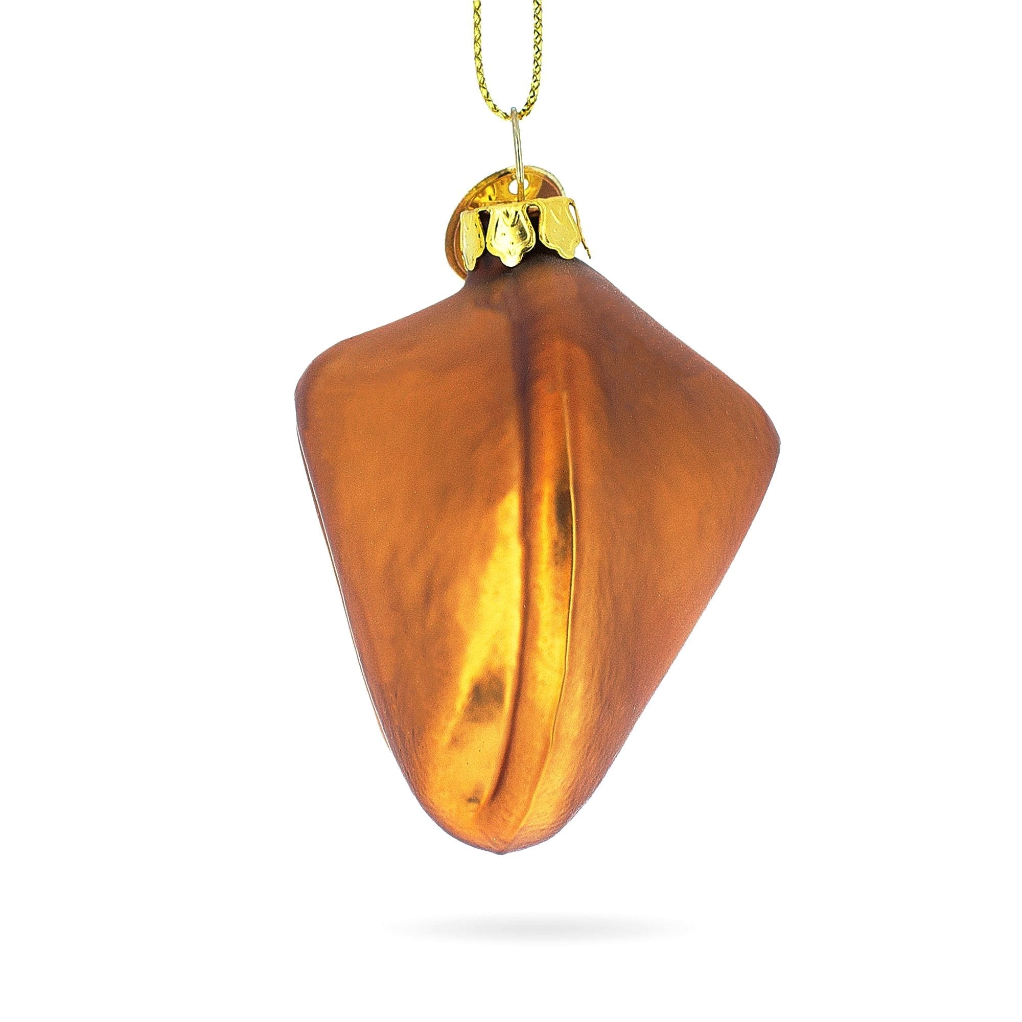 Fortune Cookie Delight Glass Christmas Ornament