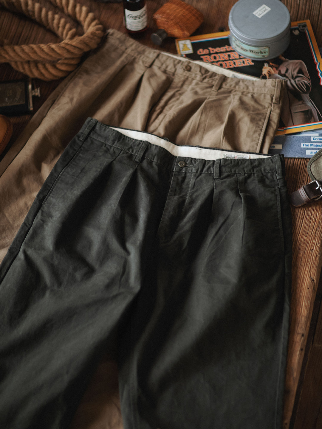 Washed Chino Officer’s Pant