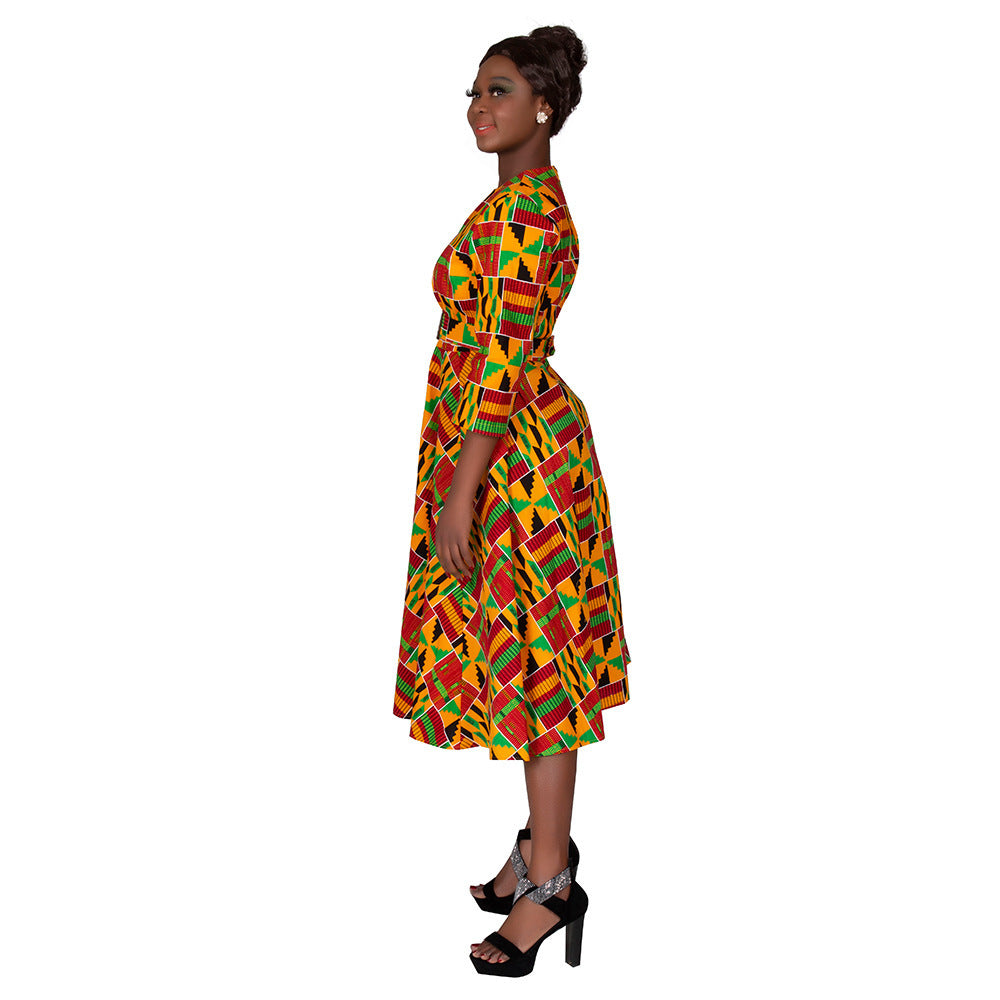 Women's Cotton African Cross-border Printed Party Clothing