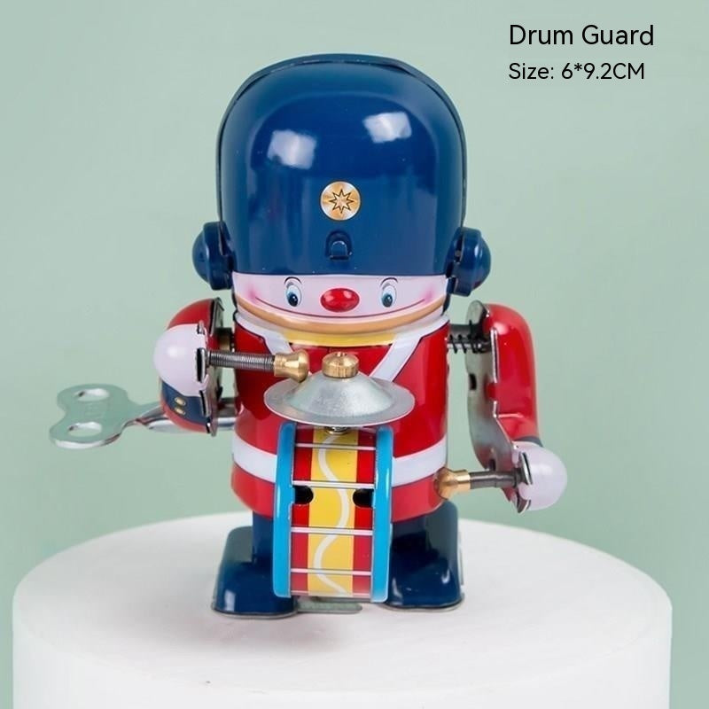 Machine Gong 80 S Soldier Nostalgic Toy Retro Drum Iron Toy Drum Children's Spring Small Guard