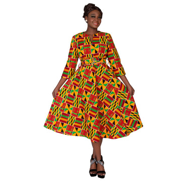 Women's Cotton African Cross-border Printed Party Clothing