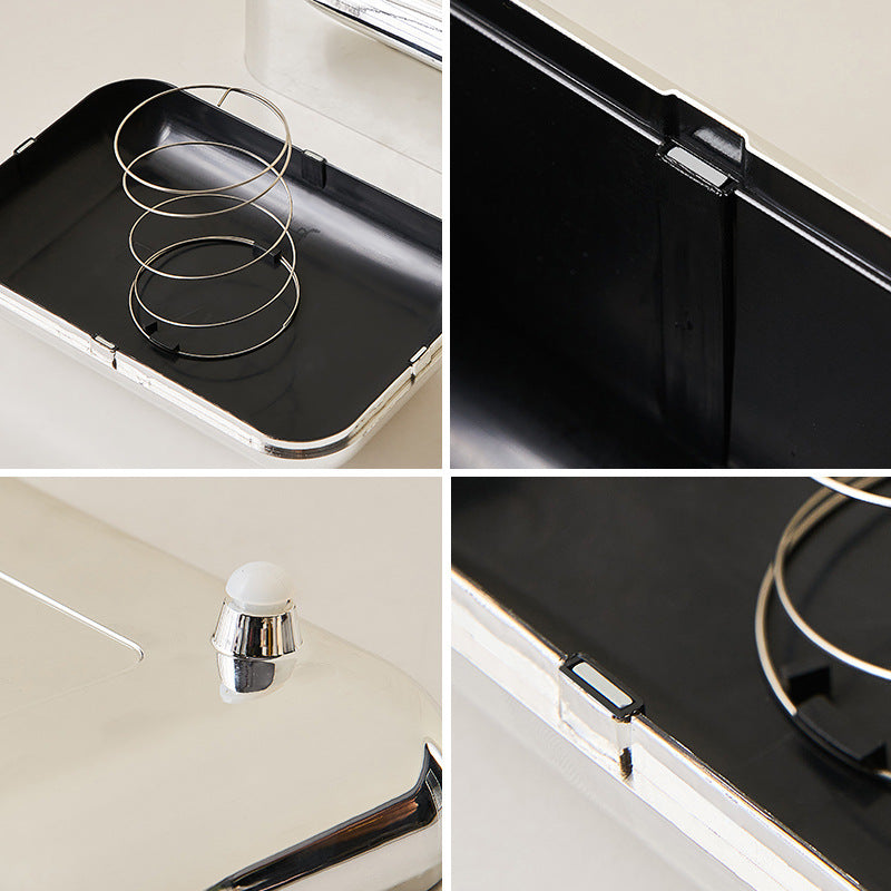 Electroplated Tissue Box Vintage Drawer