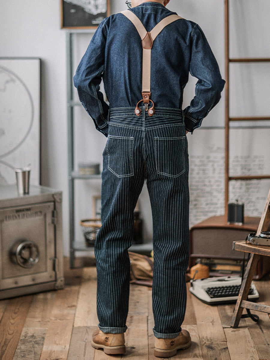 Pinstripe Selvedge Jeans
