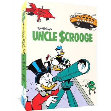 Walt Disney's Uncle Scrooge Gift Box Set the Twenty-Four Carat Moon & Island in the Sky: Vols 22 and 24