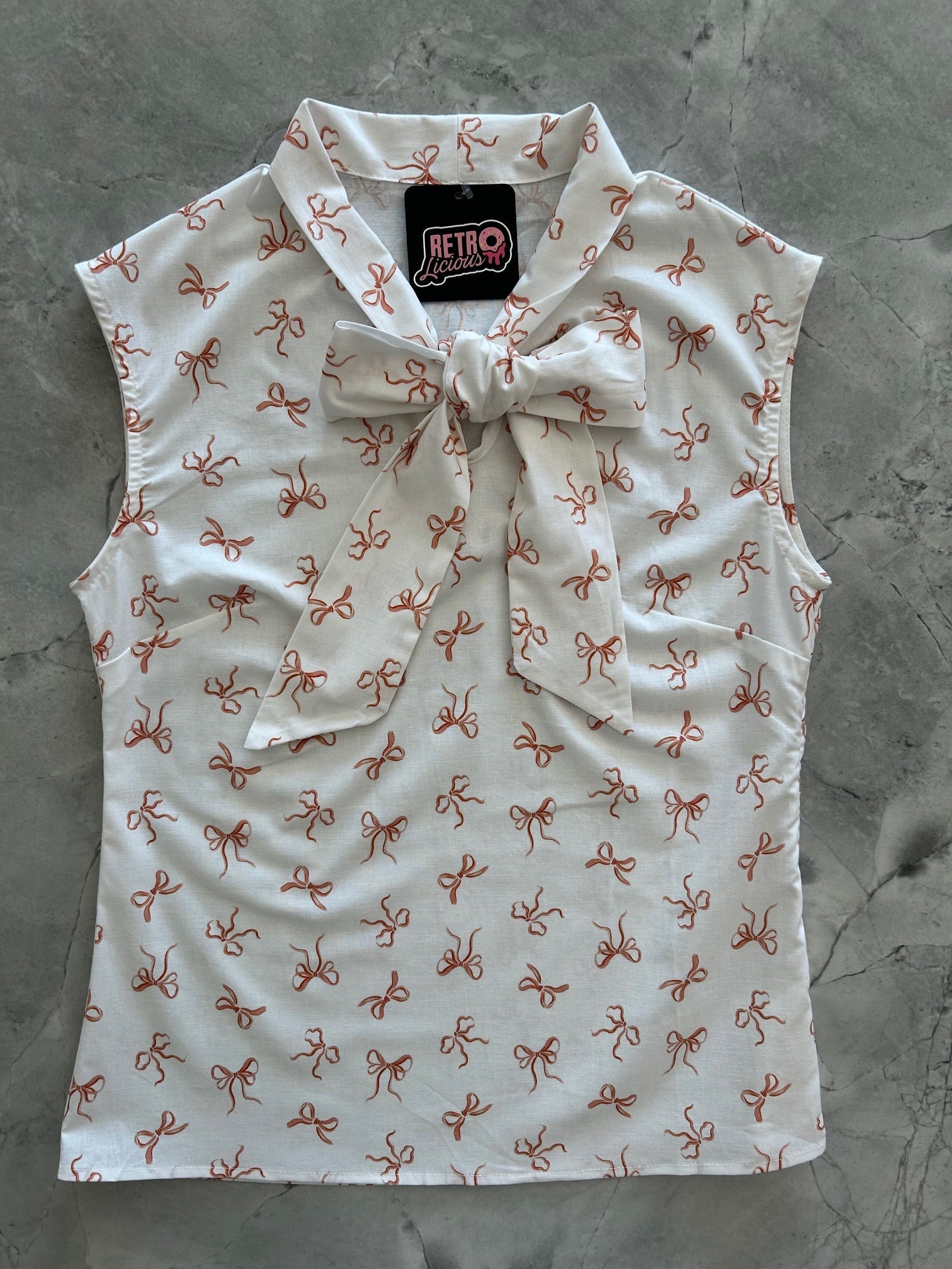 Pink Bows Bow Top