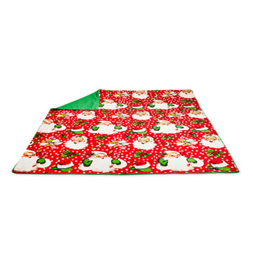 56" Retro Santa Tablecloth