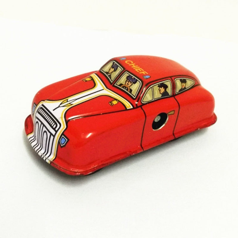 Cartoon Mini Metal Car Nostalgic Toy