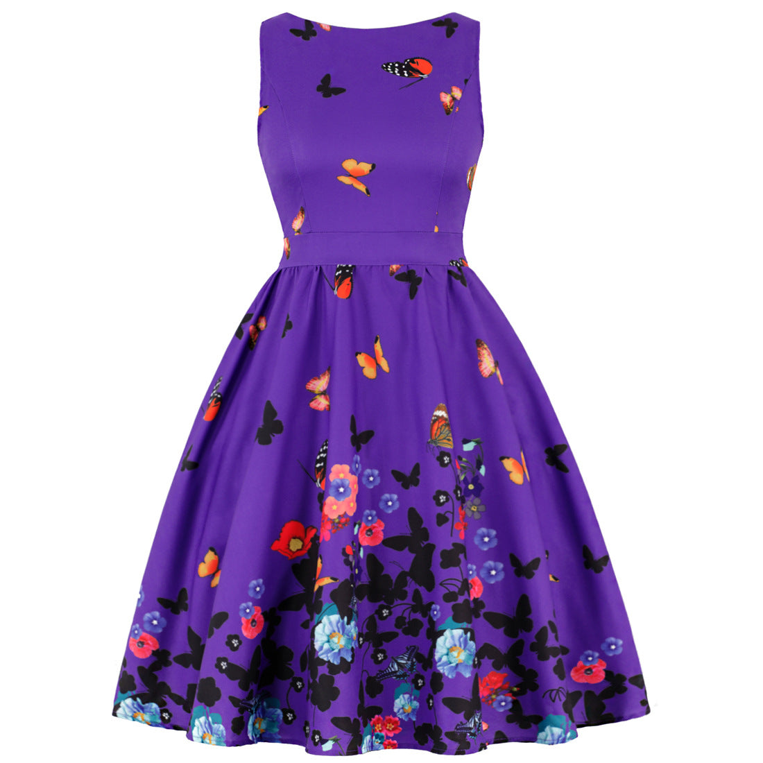 Vintage Hollywood Style Fitted Slimming Maxi Dress for Women, Retro Elegant Flared Skirt, Long Sleeve Dress