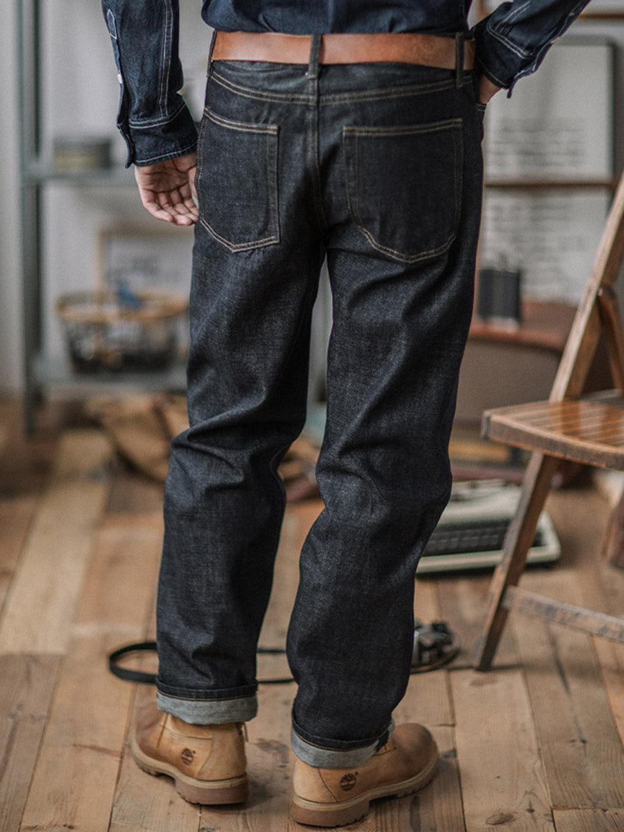 Pinstripe Selvedge Jeans