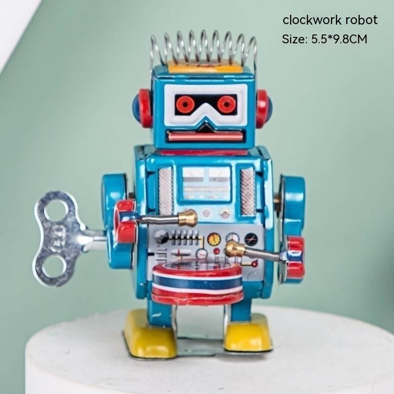 Machine Gong 80 S Soldier Nostalgic Toy Retro Drum Iron Toy Drum Children's Spring Small Guard