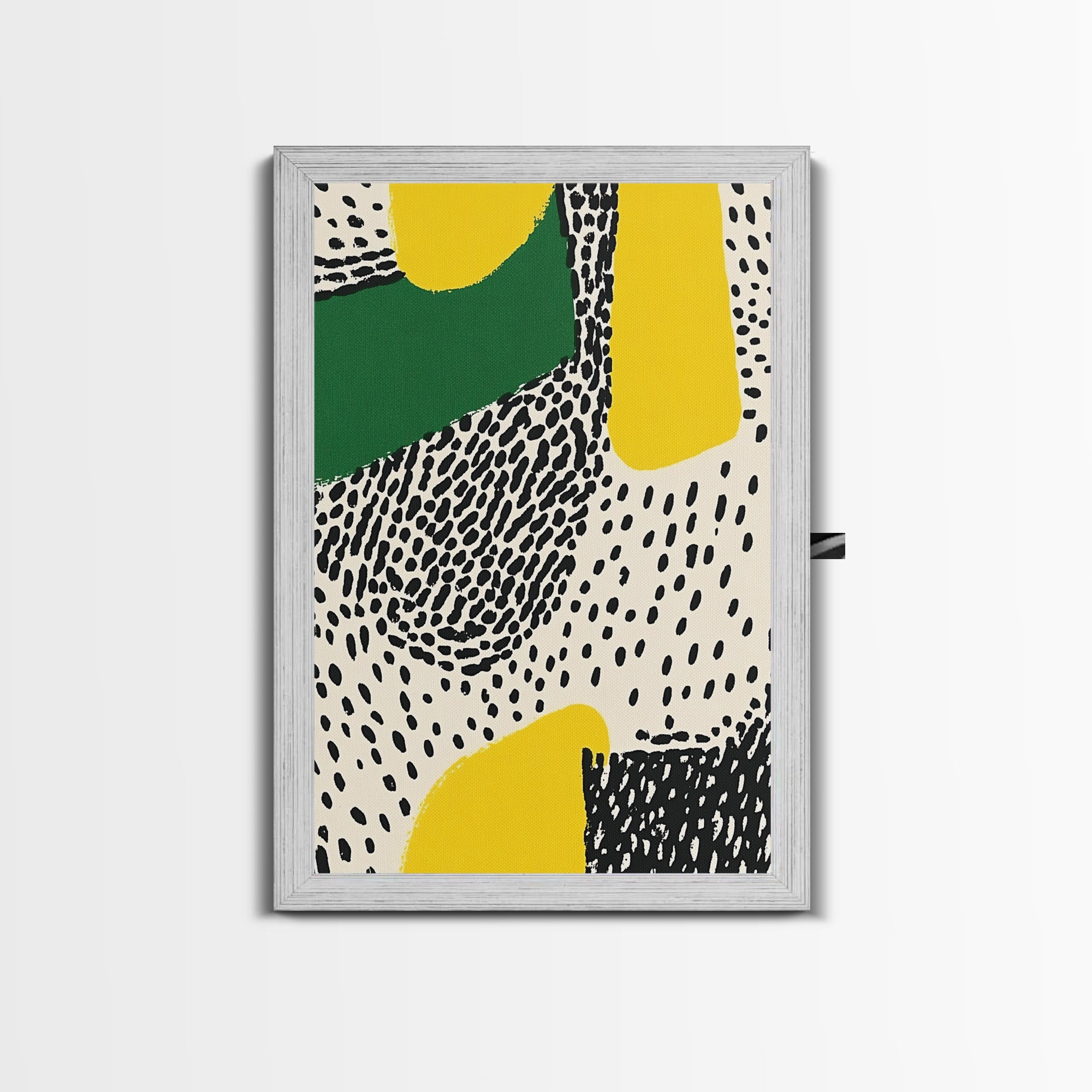 Retro Shopping Mall Wall Art Canvas Print, 1990s Inspired Abstract Art, Mall Art For Living Room Or Bed Room
