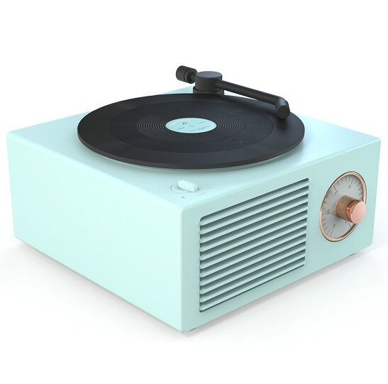 B10 Atomic Bluetooth Speakers Retro Vinyl Player Desktop Wireless Creative Multifunction Mini Stereo Speakers
