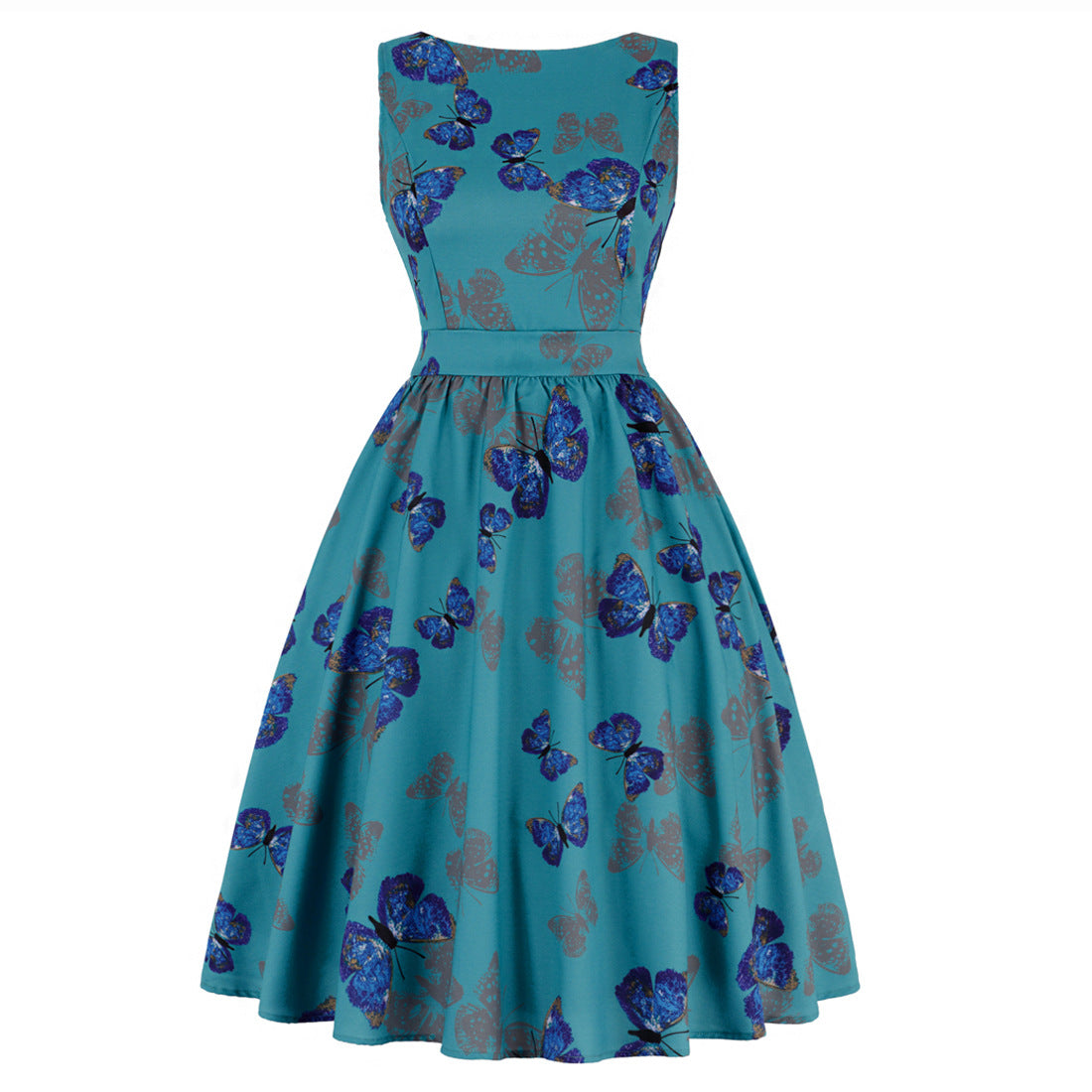 Vintage Hollywood Style Fitted Slimming Maxi Dress for Women, Retro Elegant Flared Skirt, Long Sleeve Dress