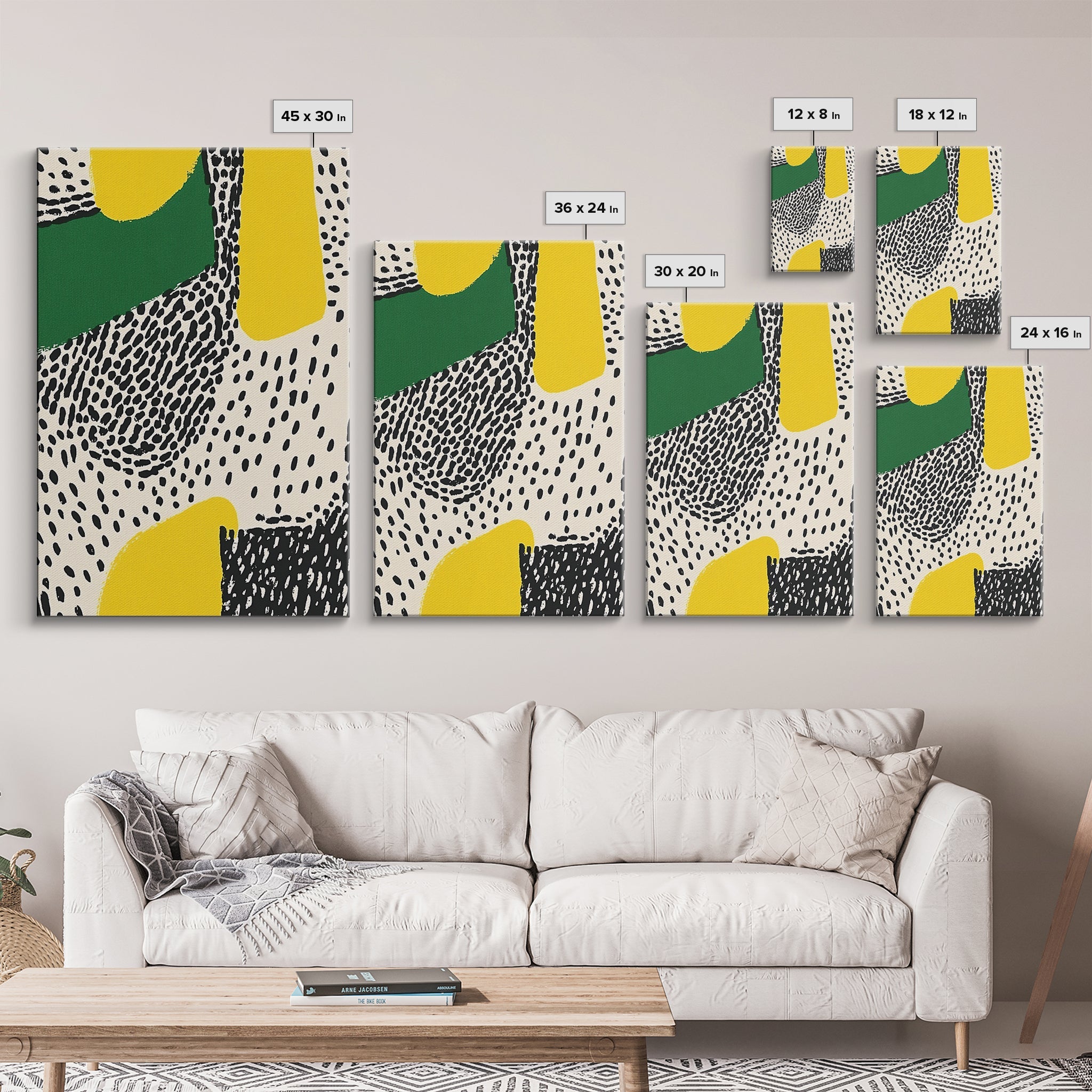 Retro Shopping Mall Wall Art Canvas Print, 1990s Inspired Abstract Art, Mall Art For Living Room Or Bed Room