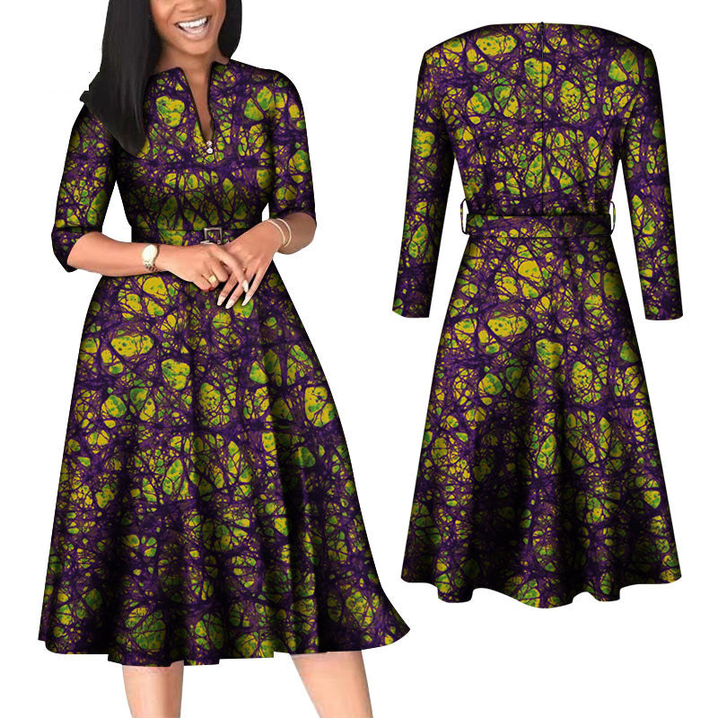 Women's Cotton African Cross-border Printed Party Clothing