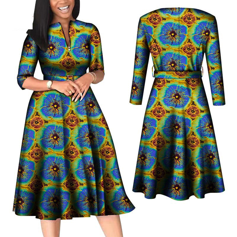 Women's Cotton African Cross-border Printed Party Clothing