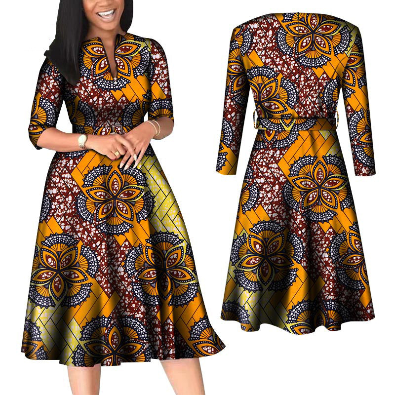 Women's Cotton African Cross-border Printed Party Clothing
