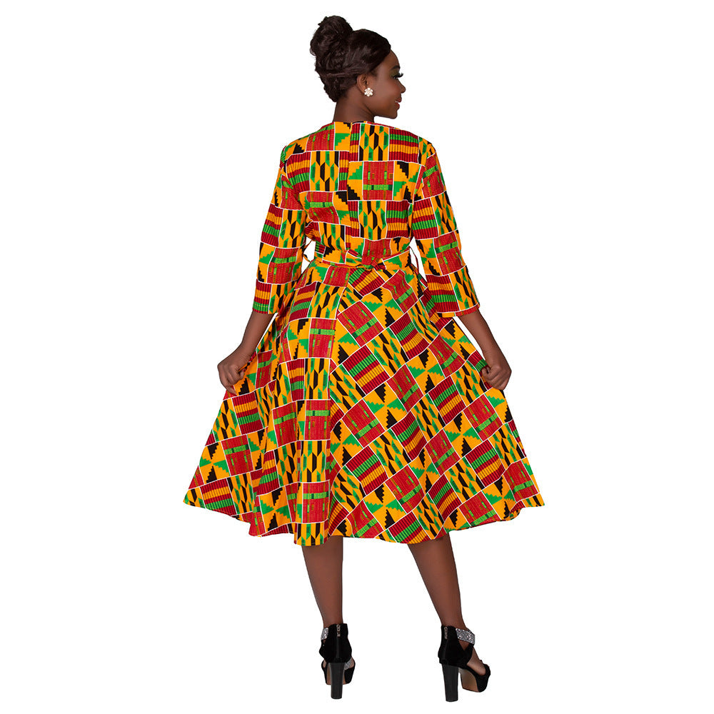 Women's Cotton African Cross-border Printed Party Clothing