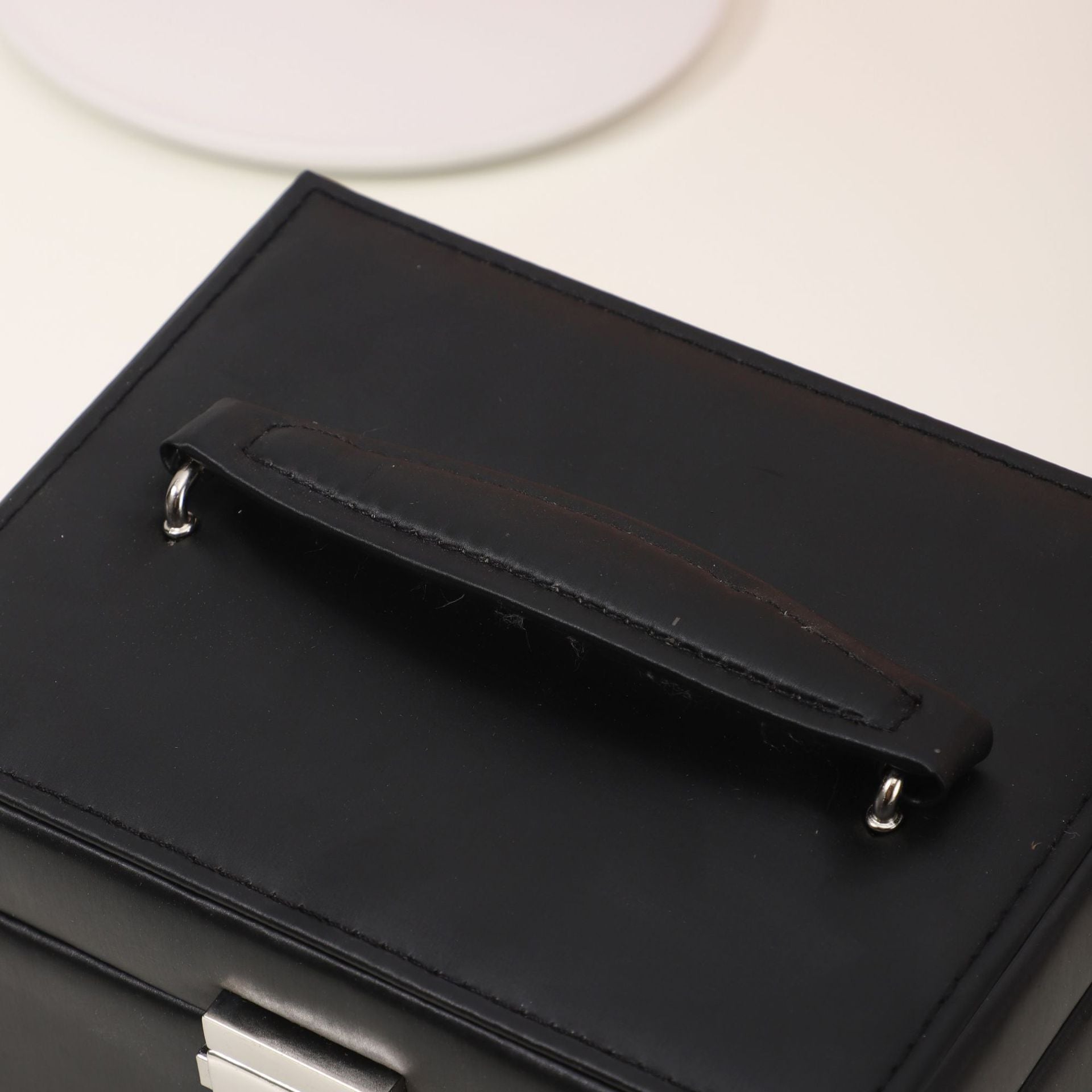 Threelayer Pu Jewelry Box Accessories Creative Storage