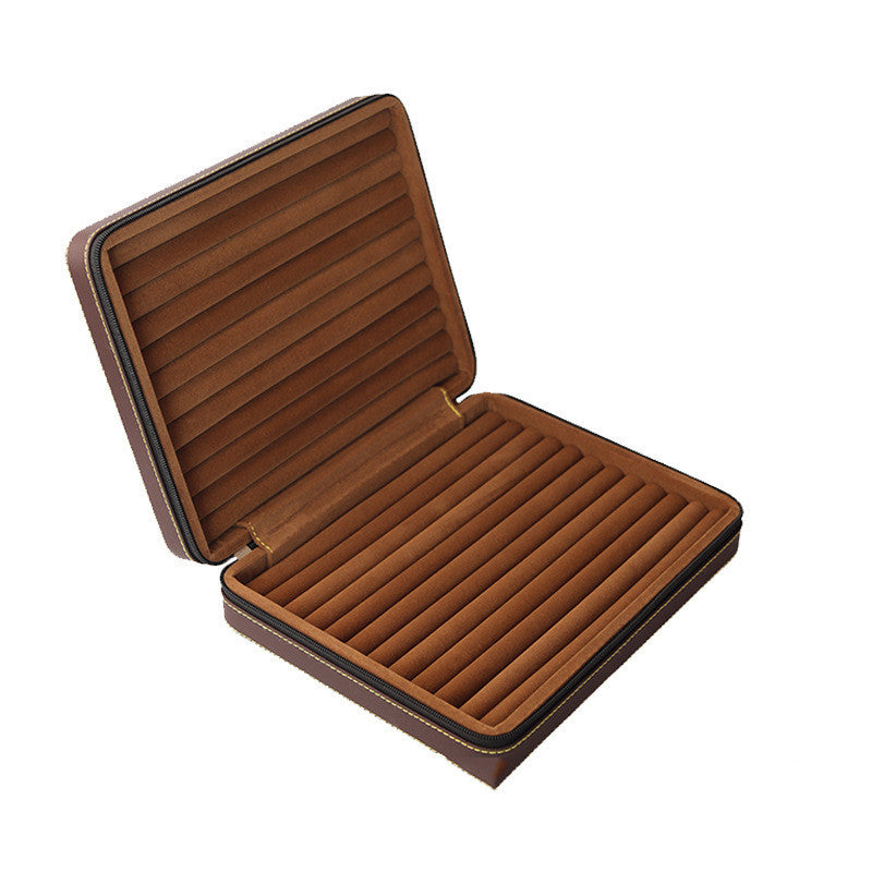 Packaging Leather Large Capacity Jewelry Storage Box