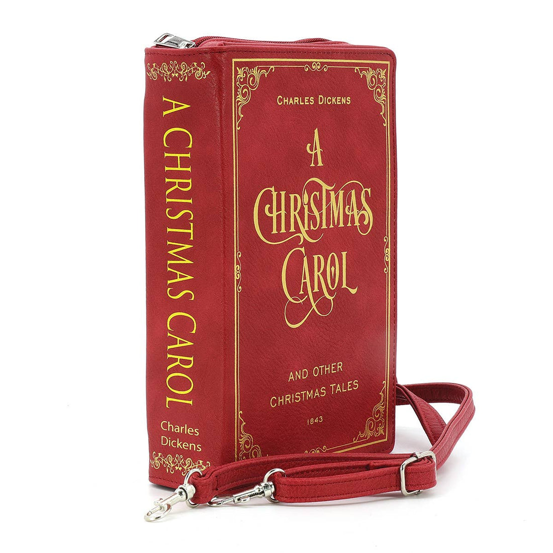 A Christmas Carol Book Clutch Handbag
