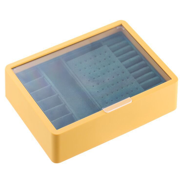 Double-layer Large-capacity Transparent Jewelry Box