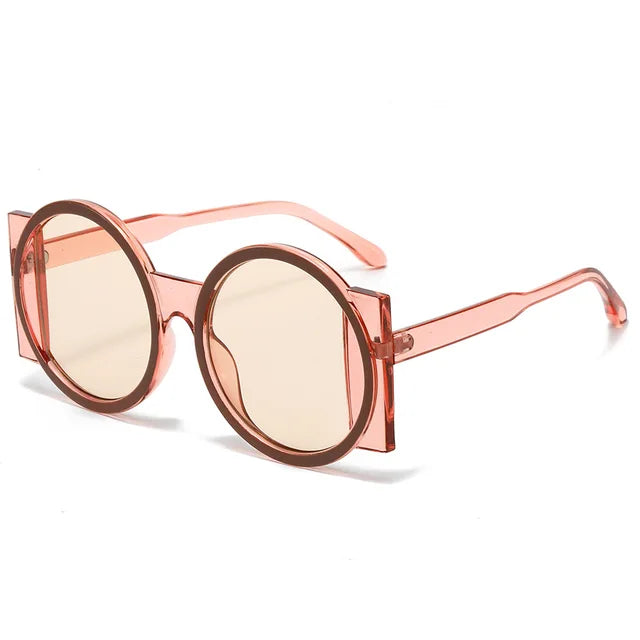 Vintage Round Sunglasses Women Men Sun Glasses Female Fashion Luxury Brand Designer Shades