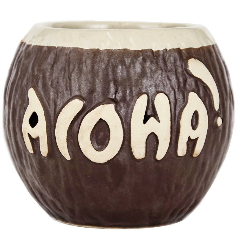 Bar Tiki Cup Cocktail Glass Hawaii