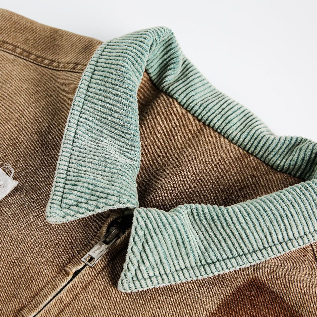 Street Style Patchwork Printed Vintage Heavyweight Jacket