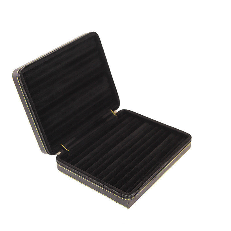 Packaging Leather Large Capacity Jewelry Storage Box